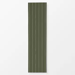 Tischläufer Feine Streifen grün