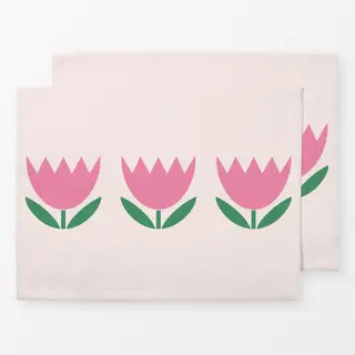 Tischset Tulpe Tulip Wendekissen