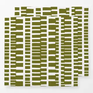 Servietten Wild Stripes grün