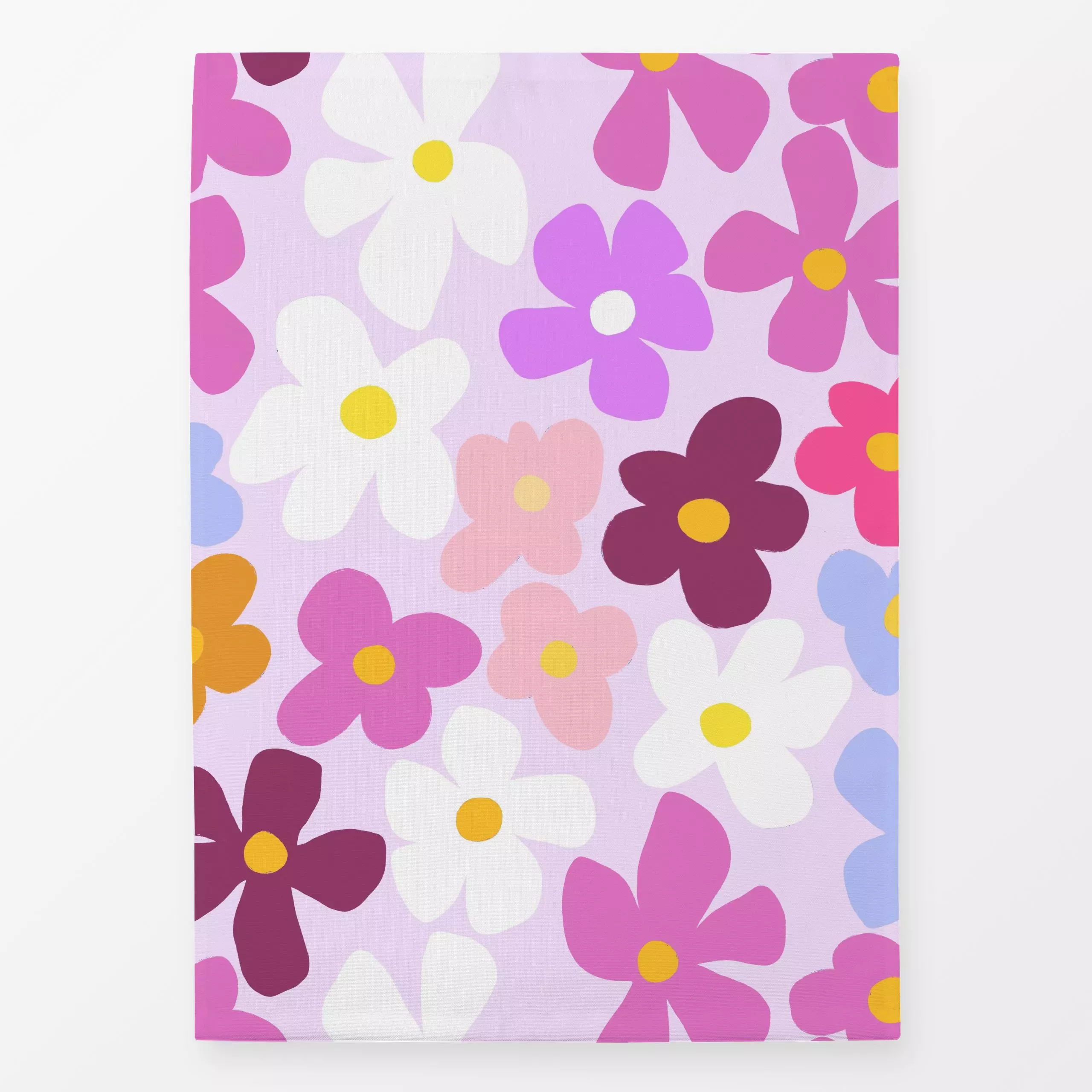 Geschirrtücher Sommer Blumen - Blumen & Florales, Frühling, Pflanzen & Botanik - von „Studio ROSAGRAU"; boho, hippie, Muster...