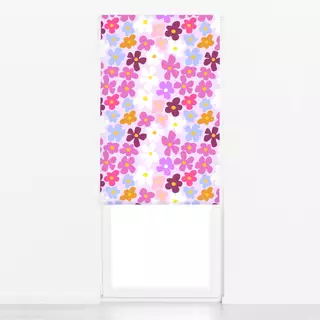 Raffrollo Sommer Blumen