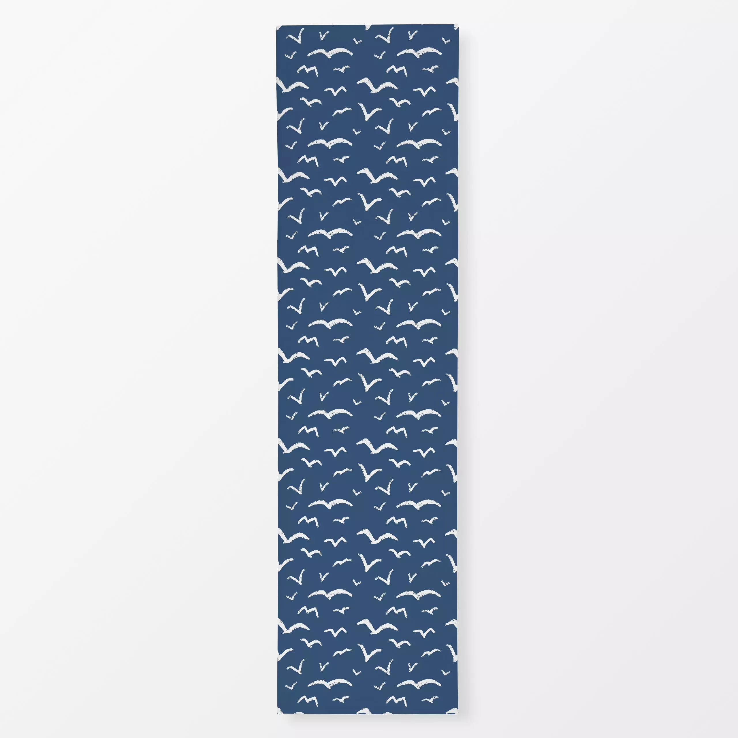 Tischläufer Möwen blau - Natur & Landschaft, Tiere, Reise - von „Janna Schipper"; Meer, See, Vogel, maritim, Nordisch, Ostfr...