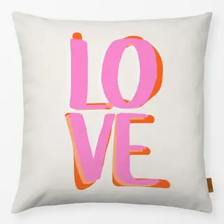 Kissen Pop-Art-Love-Letters