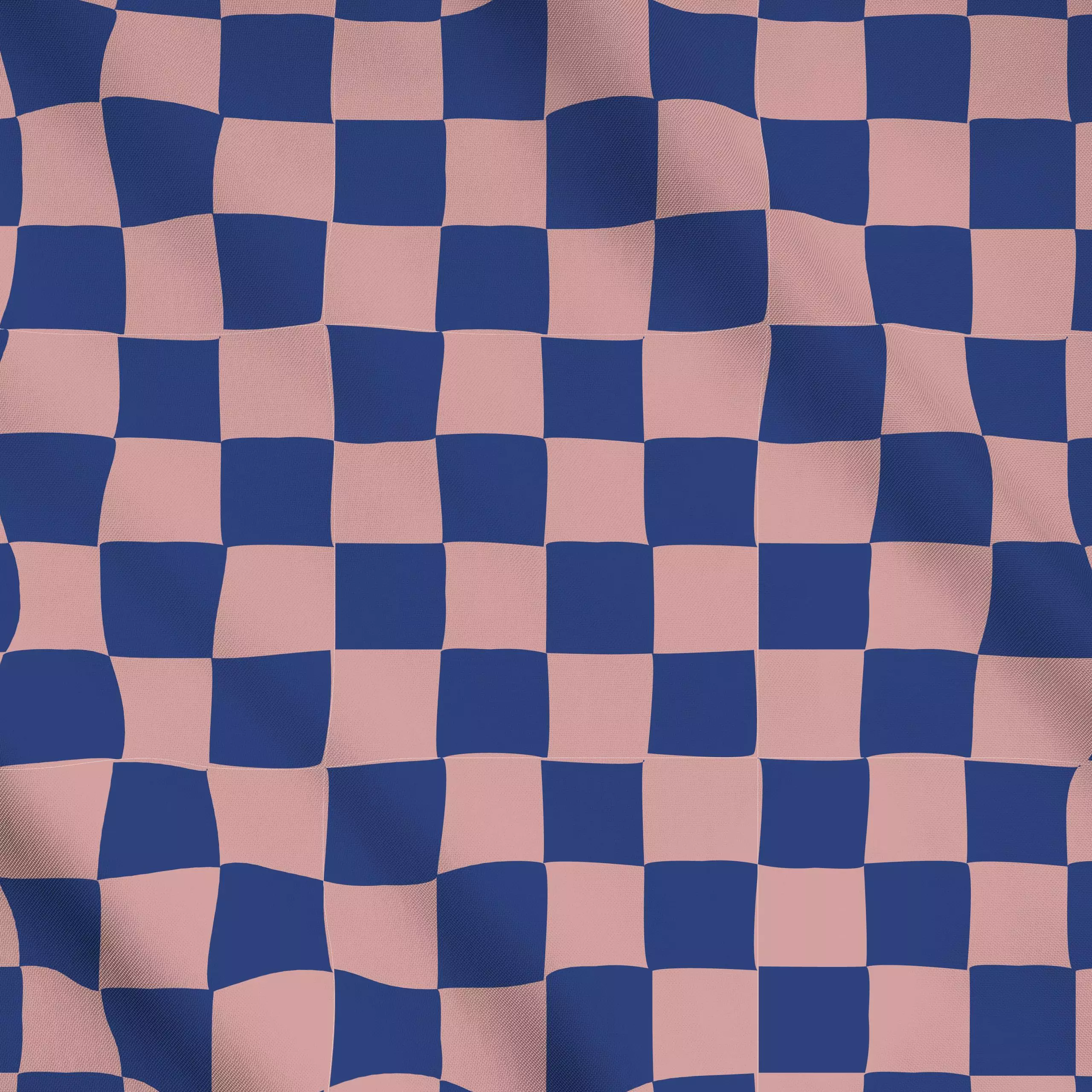 Meterware Check Blau Rosa - Symbole & Muster - von „Anna Petersen"; Blaugrau, rosa, Kissen, checks, Checker, checkerboard