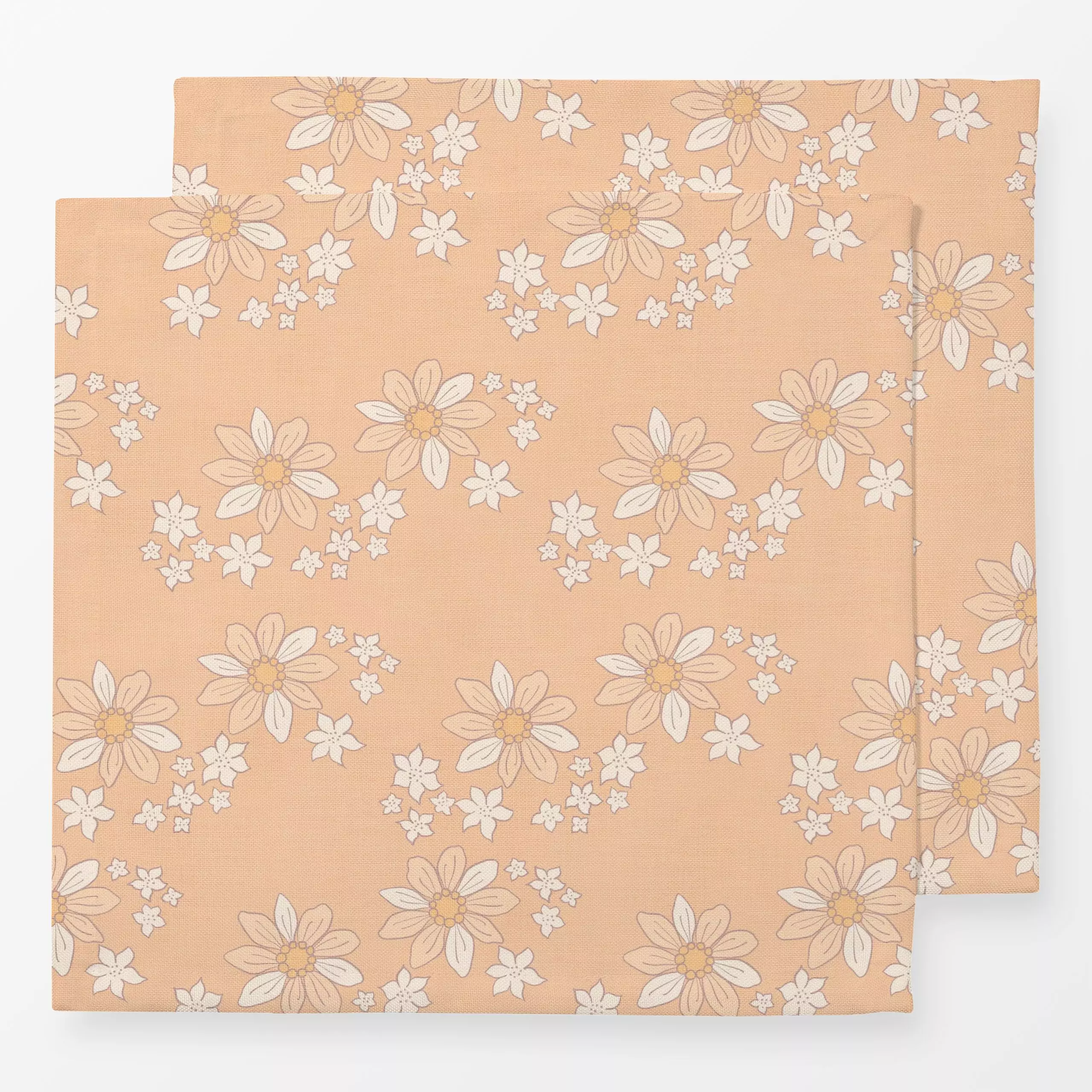 Servietten Boho Retro Flowers ! - Blumen & Florales - von „Bloomery Decor"; boho, hippie, Retro, modern, floral, flowers, da...