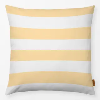 Kissen Gelb Butteryellow Streifen