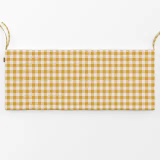 Bankauflage Mustard Gingham Check
