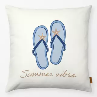 Kissen summer vibes flip flops