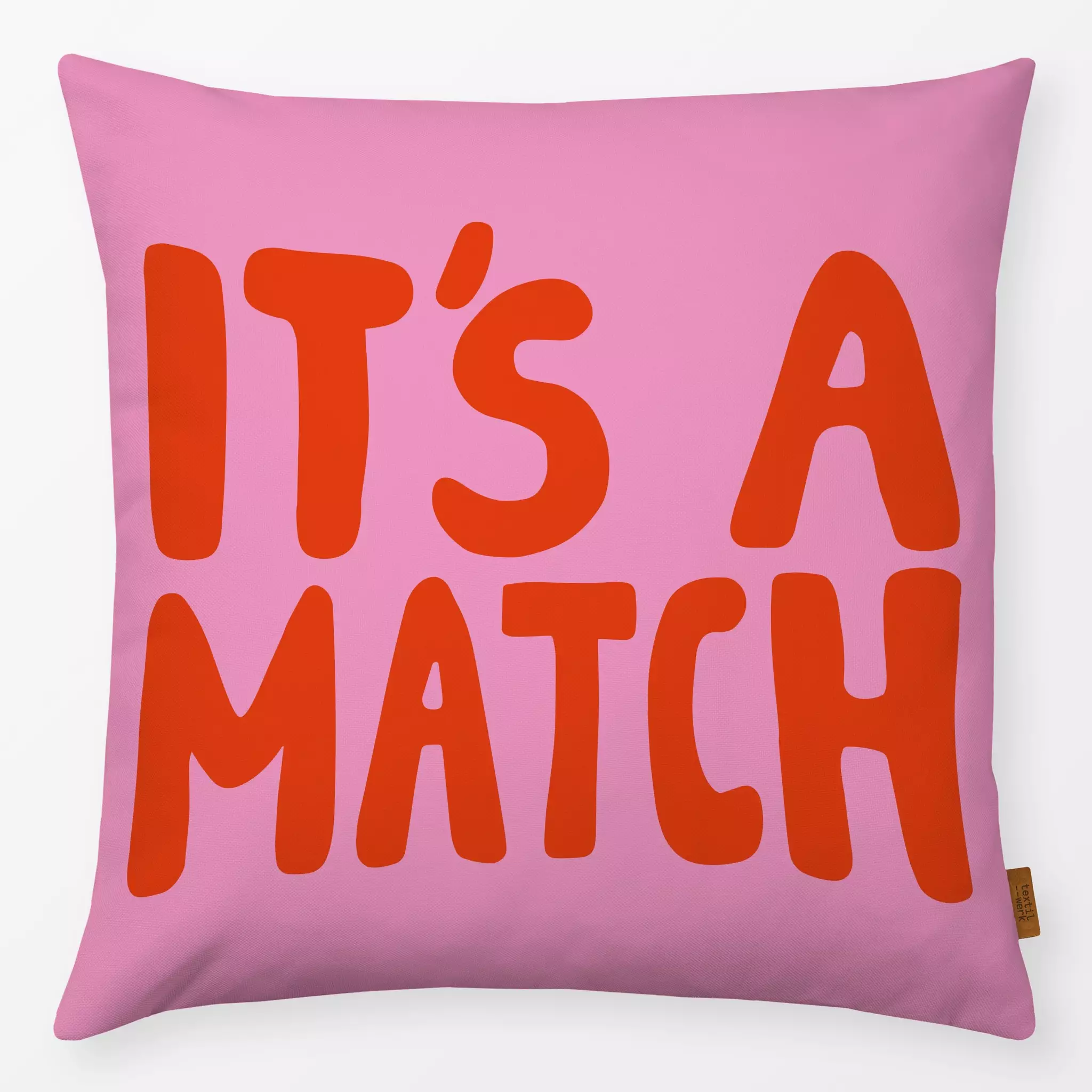Kissen Kissen It's a Match Pink