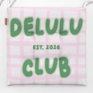 Sitzkissen Delulu Club Lucky Me 2026