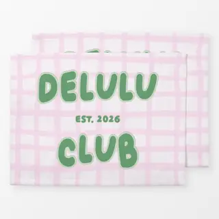 Tischset Delulu Club Lucky Me 2026