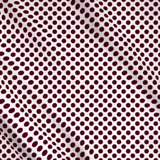 Meterware Polkadots Mittel Burgundy