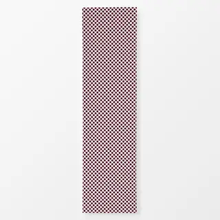 Tischläufer Polkadots Mittel Burgundy