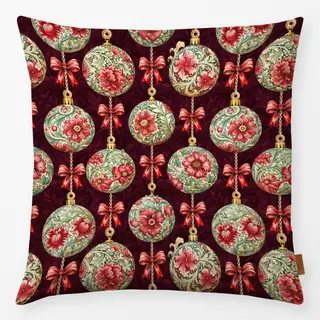 Kissen Vintage Christmas Red