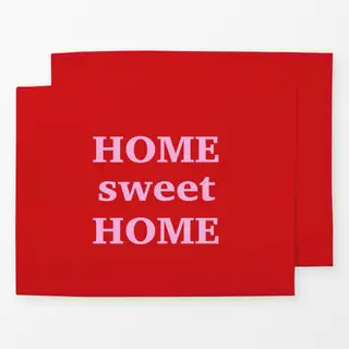 Tischset Home sweet Home