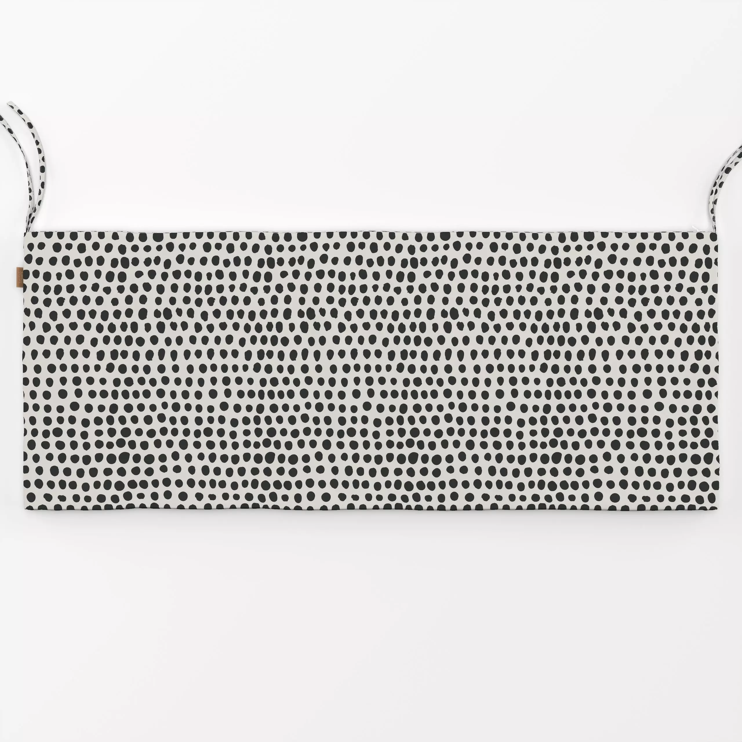 Bankauflage Puntos carbón - Symbole & Muster - von „Julia Schumacher"; minimal, Punkte, graphisch, Minimalismus, Dots, gepun...