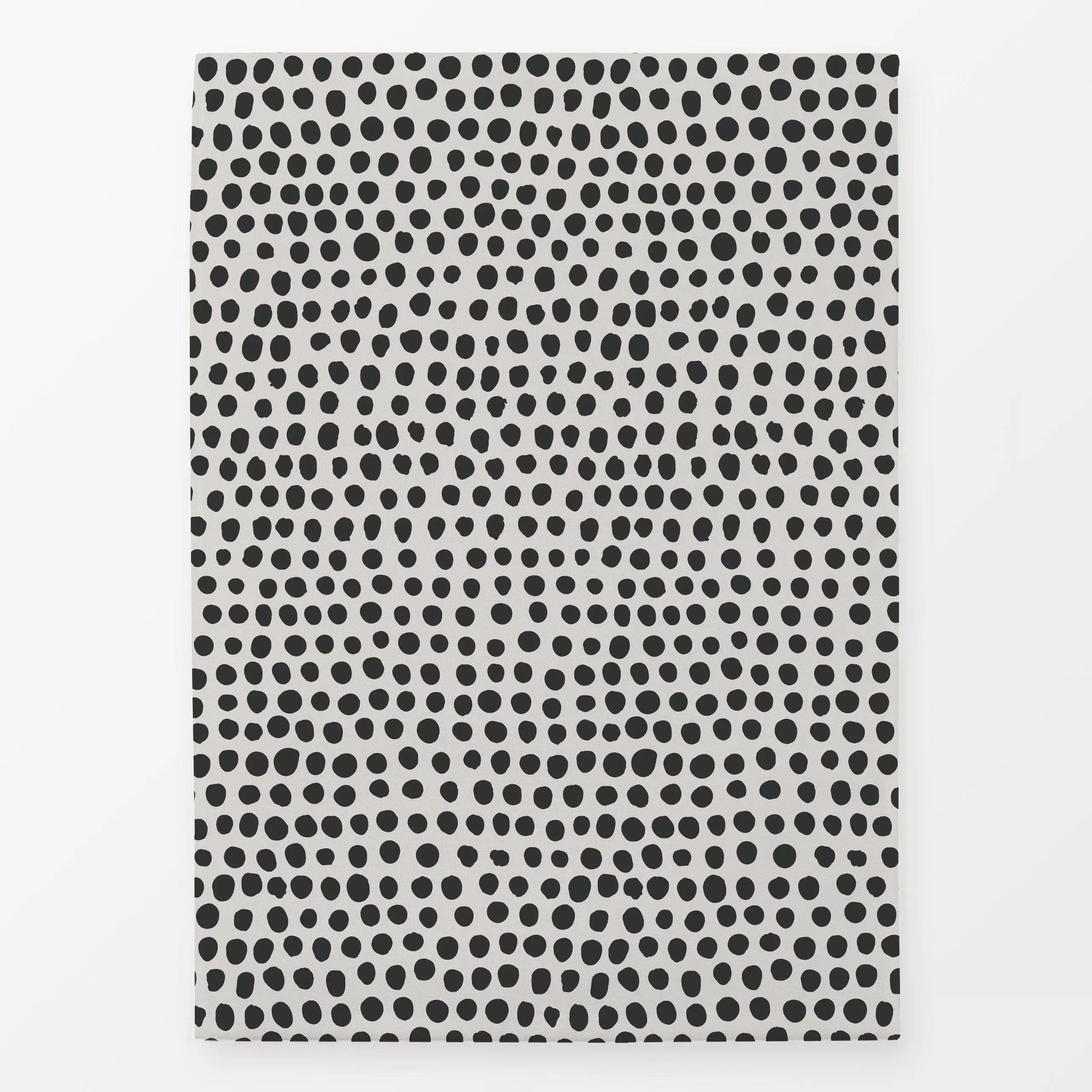 Geschirrtücher Puntos carbón - Symbole & Muster - von „Julia Schumacher"; minimal, Punkte, graphisch, Minimalismus, Dots, ge...