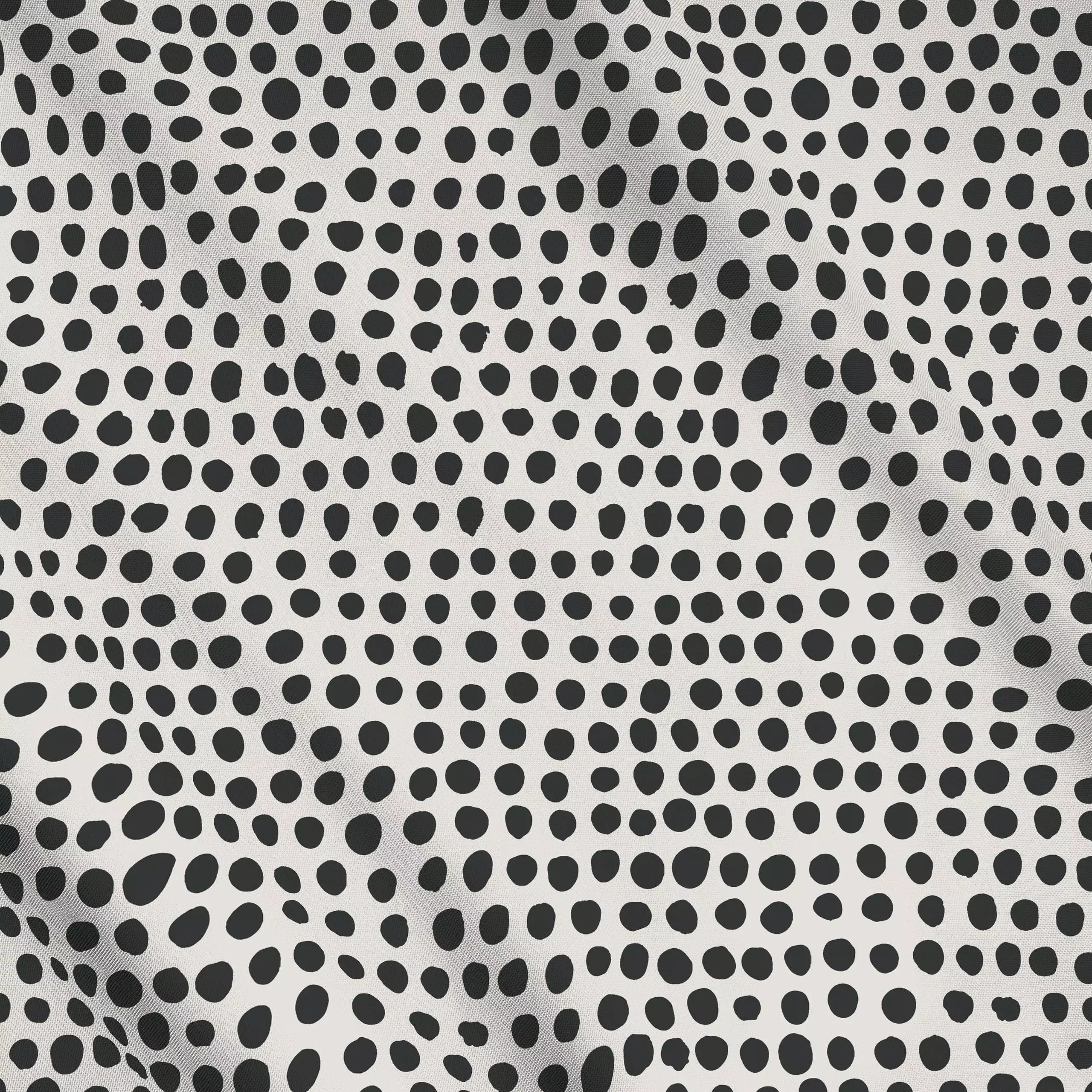 Meterware Puntos carbón - Symbole & Muster - von „Julia Schumacher"; minimal, Punkte, graphisch, Minimalismus, Dots, gepunkt...