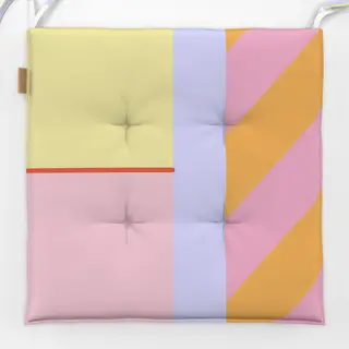 Sitzkissen Colourful Summer Checks
