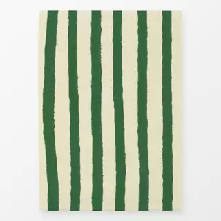 Geschirrtücher Steifen dunkelgrün