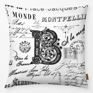 Kissen Old Lettering Vintage B