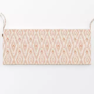 Bankauflage Boho Ikat Terracotta