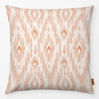 Kissen Boho Ikat Terracotta