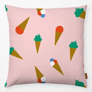 Kissen Eis im Hörnchen - Eistüte