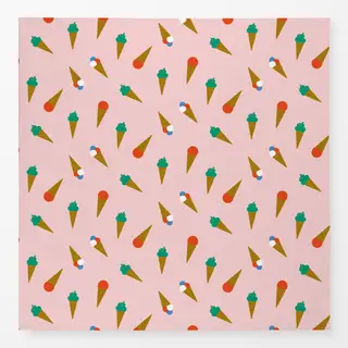 Tischdecke Eis im Hörnchen - Eistüte