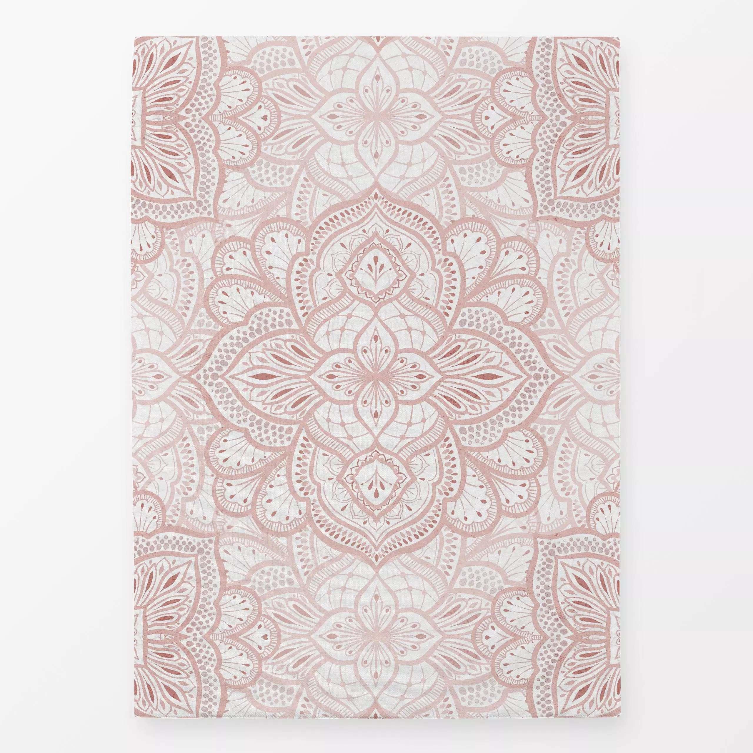 Geschirrtücher Blush boho Marrakesh Fliese 2 - Symbole & Muster - von „Bloomery Decor"; marrakesch, boho, altrosa, vintage, ...