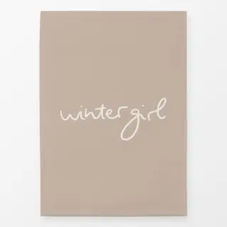 Geschirrtücher Wintergirl sand beige
