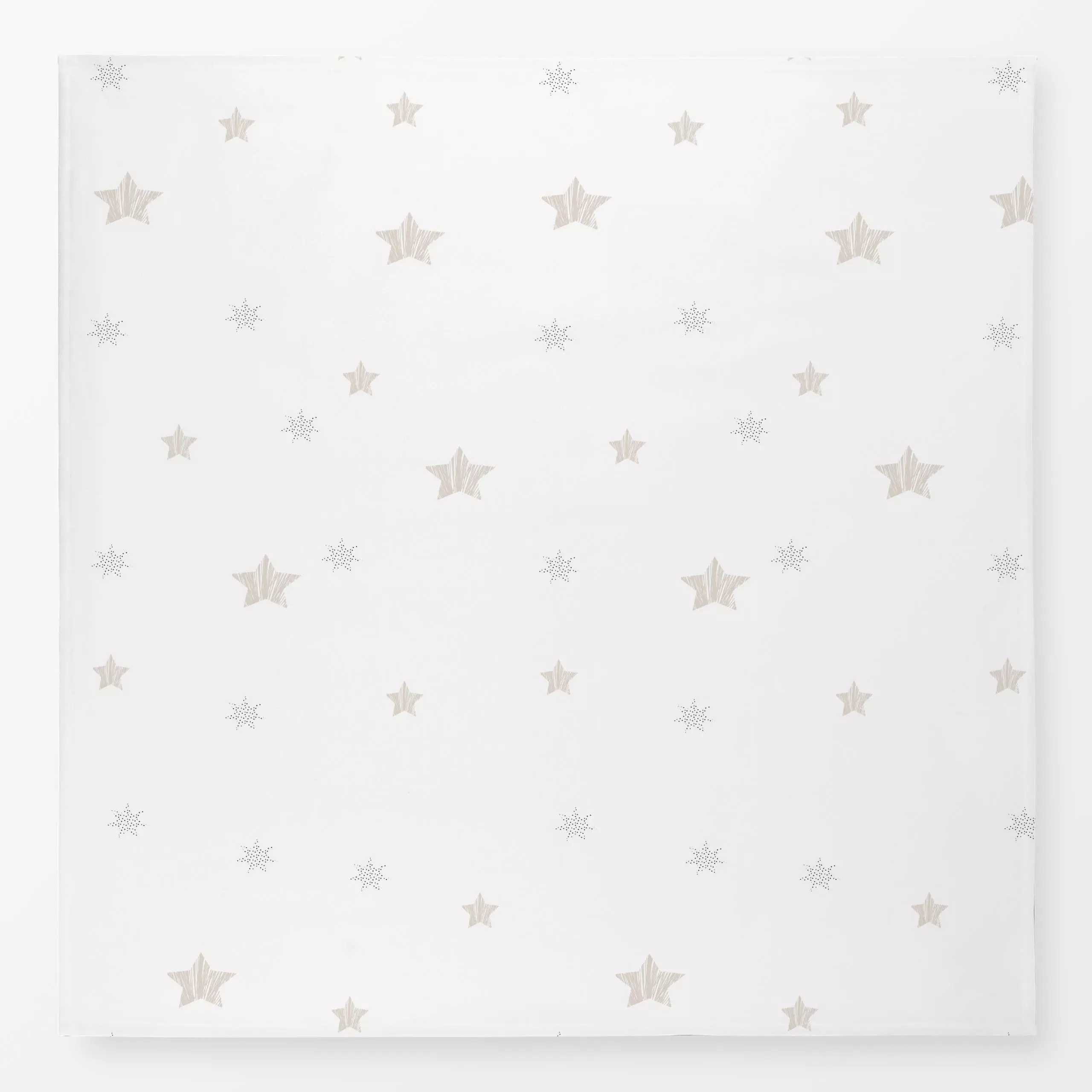 Tischdecke Sterne - Weihnachten - von „Alisa Knöß"; skandinavisch, Sterne, Weihnachten, beige, Nordic, Weihnachtsdeko, winte...