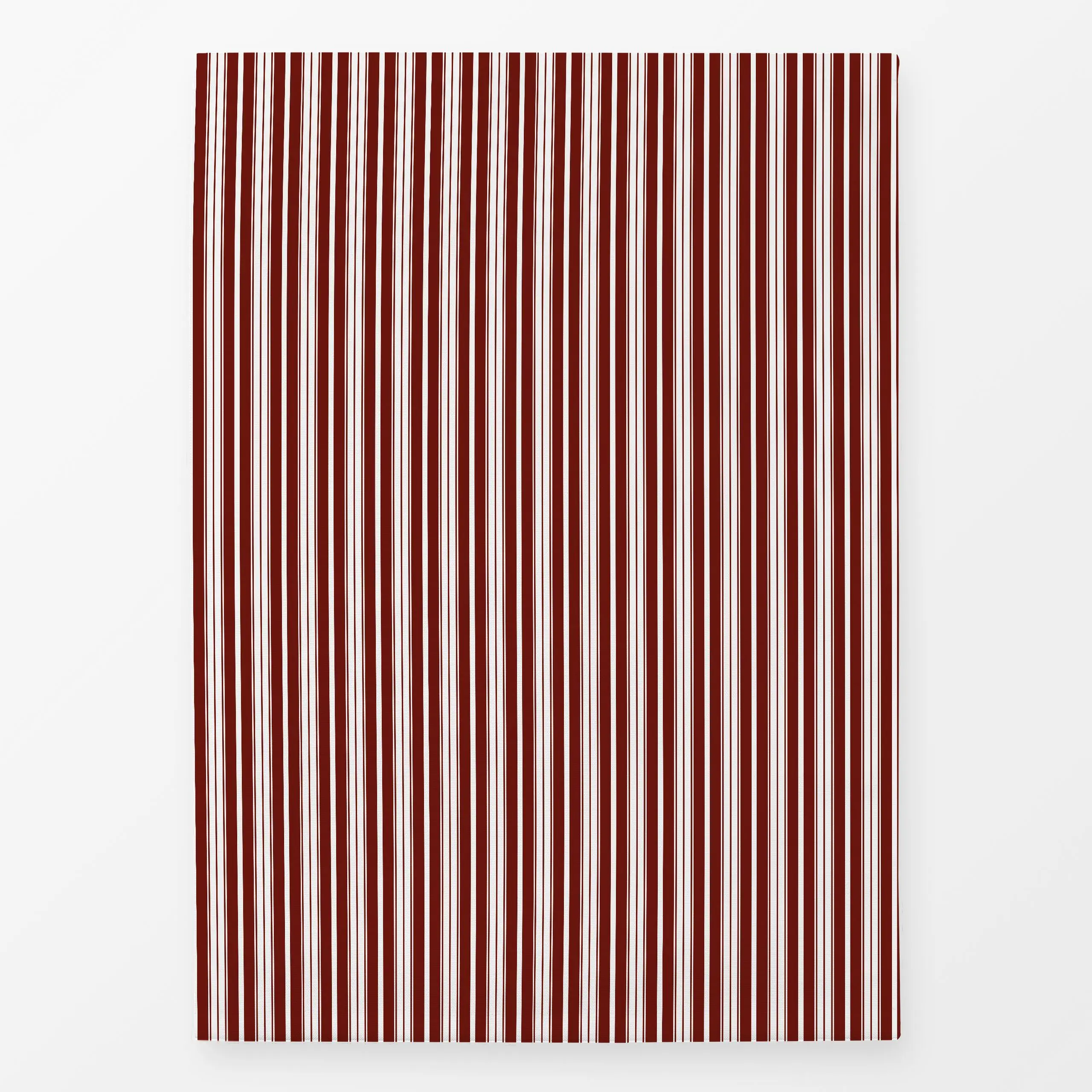 Geschirrtücher Bistro Stripes fine red - Symbole & Muster - von „Kruth Design"; Streifen, landhaus, gestreift, Landhausstil,...
