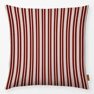 Kissen Bistro Stripes fine red