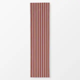 Tischläufer Bistro Stripes fine red