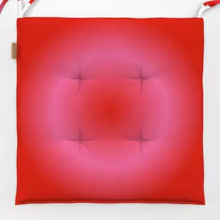 Sitzkissen Gradient Pink Red Circle