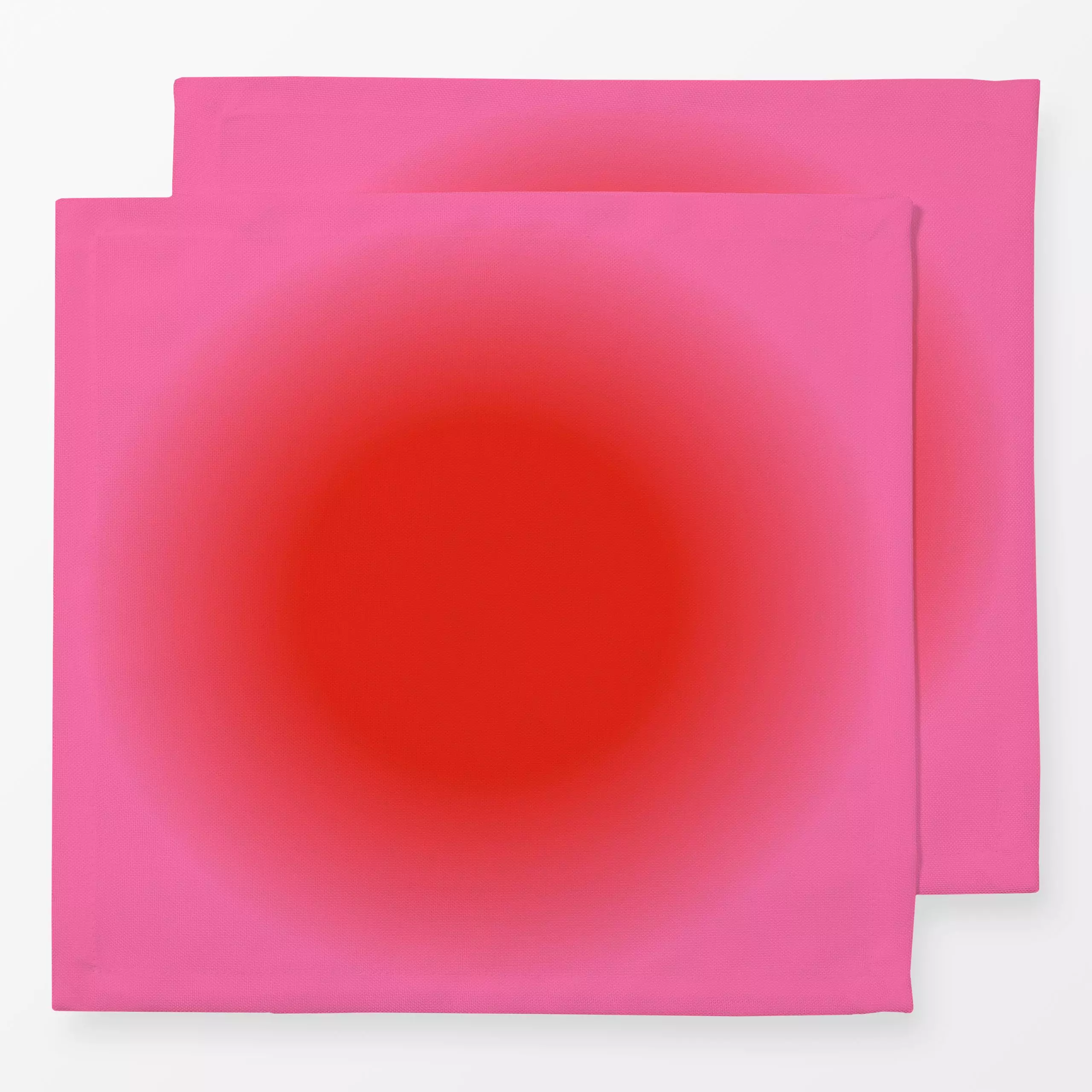Servietten Gradient Red Pink 02 - Sommer, Symbole & Muster, Astronomie & Weltraum - von „textilwerk"; Illustration, Sommer, ...
