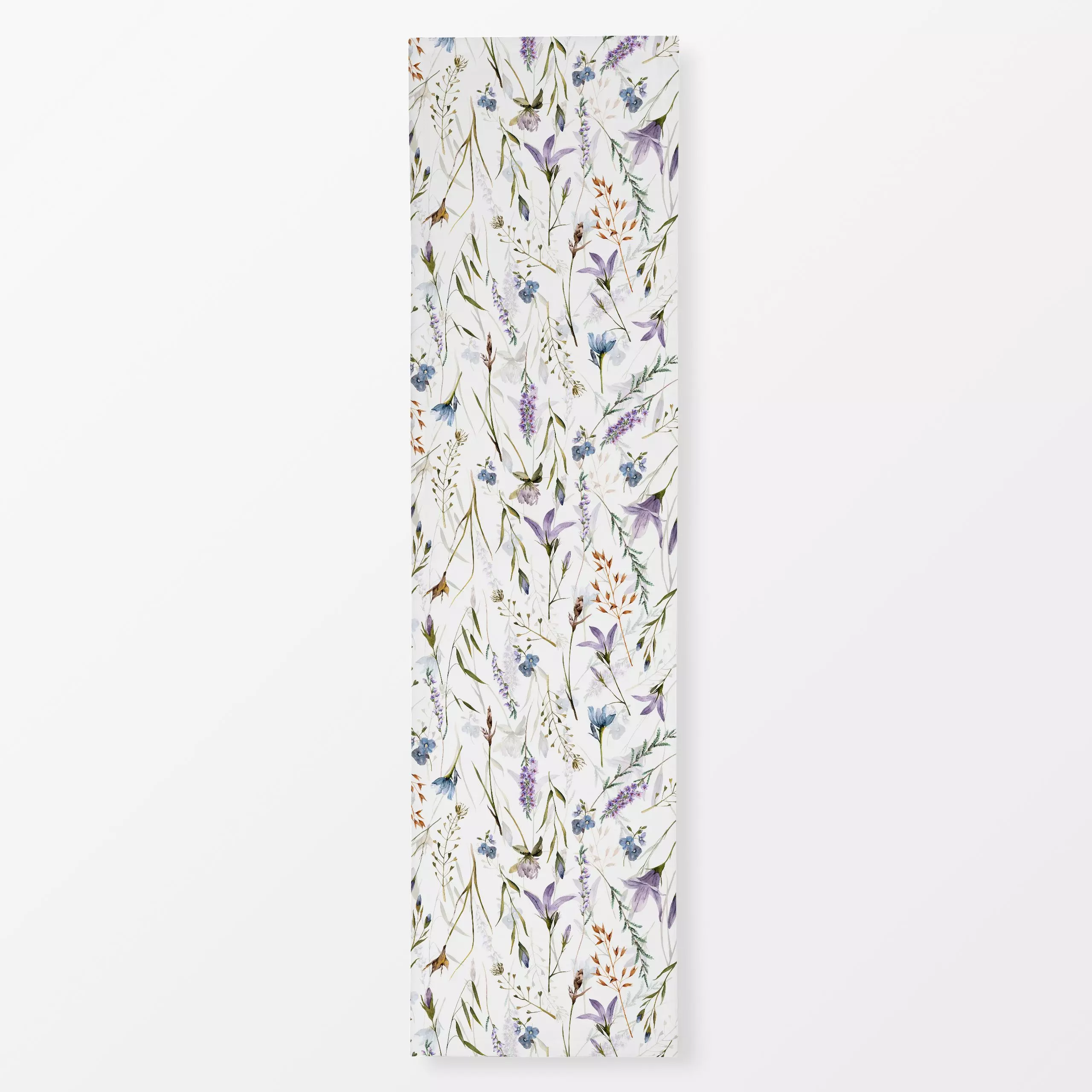 Tischläufer Wildkräuter und Wild Gräser, Blumen, Sommer, von Uta Naumann