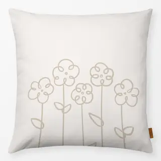 Kissen Blumen Gang