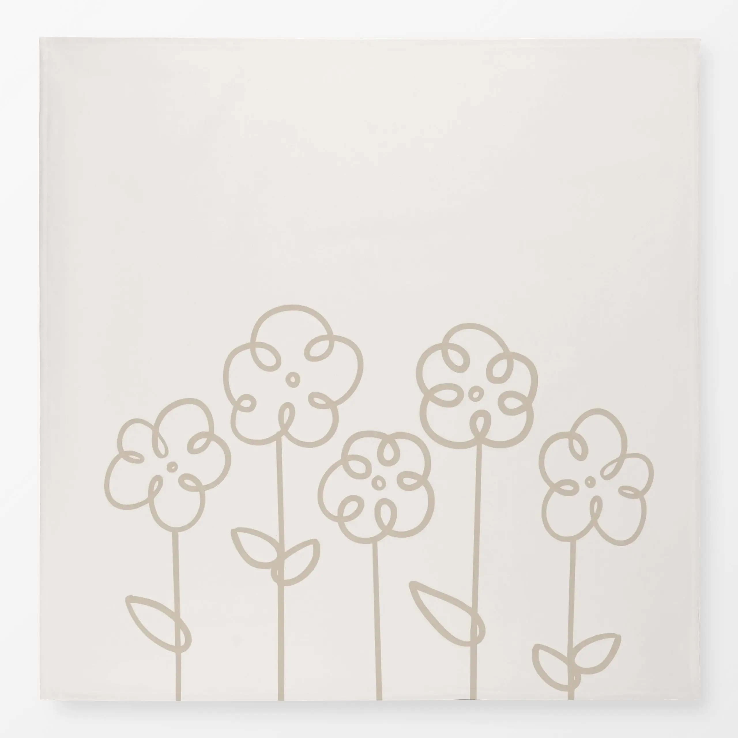 Tischdecke Blumen Gang - Blumen & Florales, Frühling, Ostern - von „Kruth Design"; minimal, Blumen, floral, Ostern, geschenk...