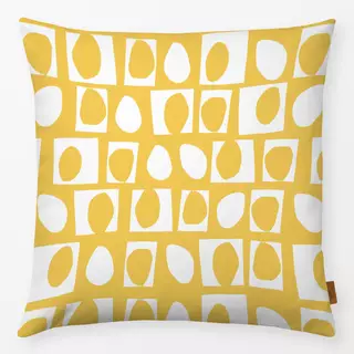 Kissen Ostereier gelb