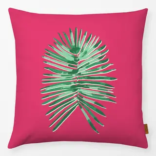 Kissen Exotic Palmleaf pink