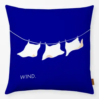Kissen Santorini Windy Laundry Line