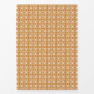 Geschirrtücher Mediterrane Fliesen orange