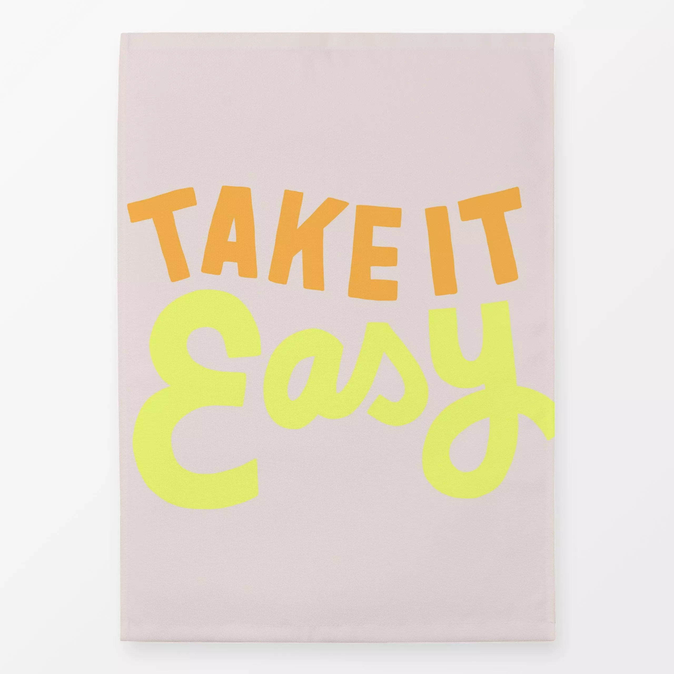 Geschirrtücher take it easy - Sommer, Sprüche & Schriftzüge - von „Studio Kesse"