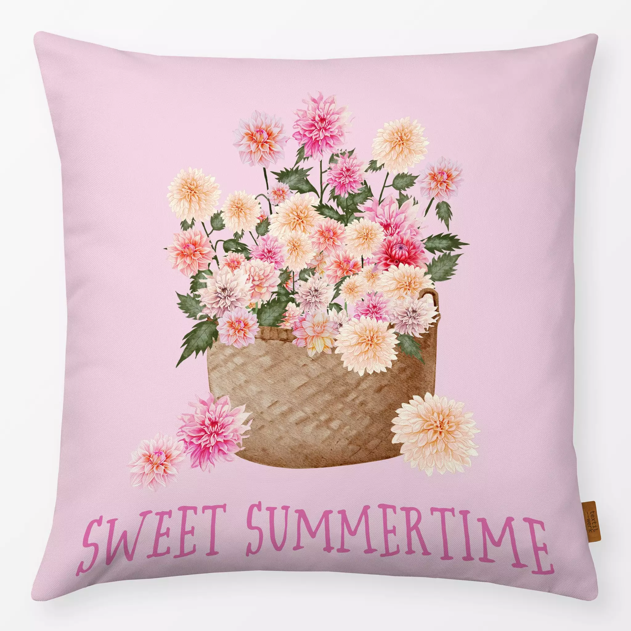 Kissen Kissen Cottage Summer Summertime Rosa