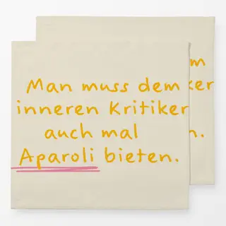 Servietten Aparoli-bieten