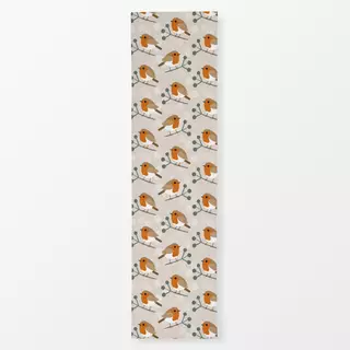 Tischläufer Rotkehlchen im Schnee