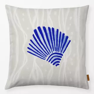 Kissen Vibrant Summer - Muschel2 blau