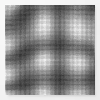 Tischdecke Mistletoe Gingham Schwarz Weiß